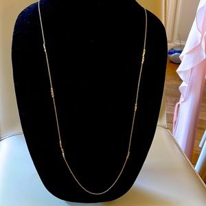 Alexis Bittar Miss Havisham Long Drop Crystal Necklace